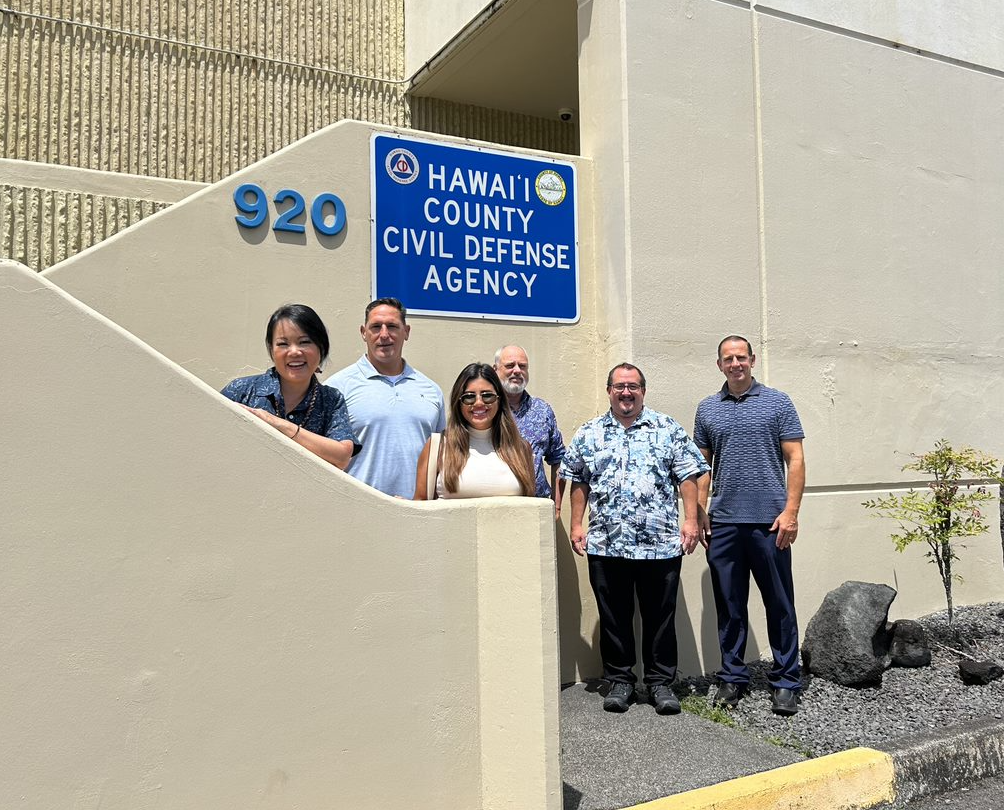 HI-ORR Team at the County Civil Defense Agency